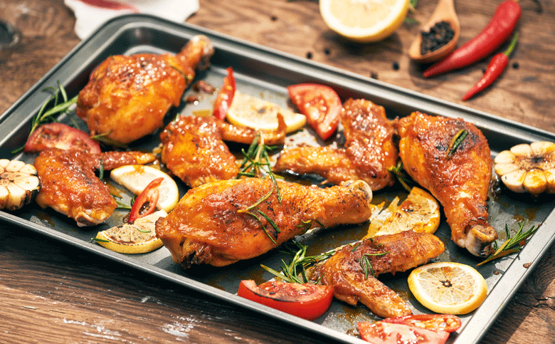 Piri Piri chicken made with Chillies in Portuguese cooking