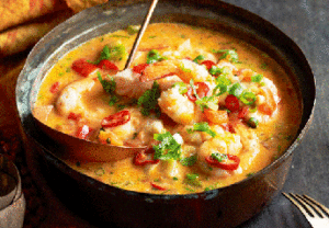 Link to Brazilian spicy fish stew with prawns recipe page