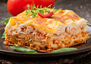 Link to spicy lasagne with chillies recipe page