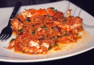 Link to spicy crab curry recipe page