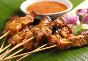 Link to Chicken Satay recipe page