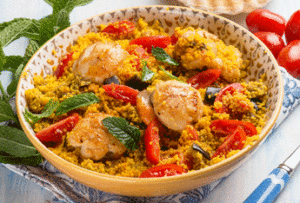 Link to spicy couscous and other recipe page