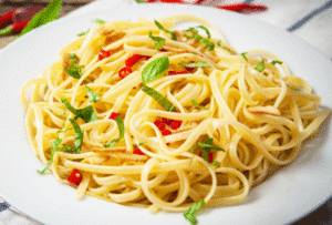 Link to spicy pasta and noodles recipe page