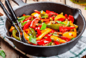 Italian roast pepper salad