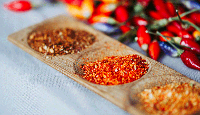 Making Chilli powders flakes and rubs