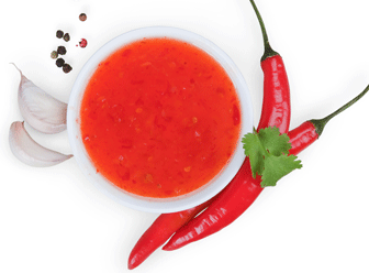 Cooking with Chillies. Hot sauces