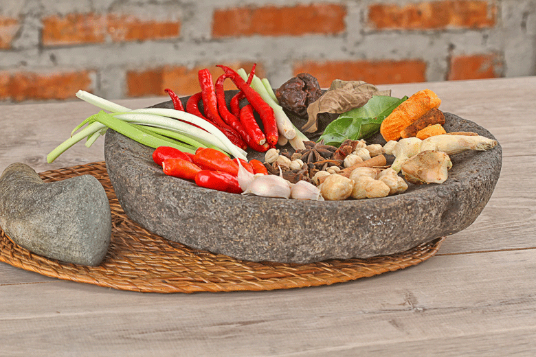 Indonesian cooking ingredients